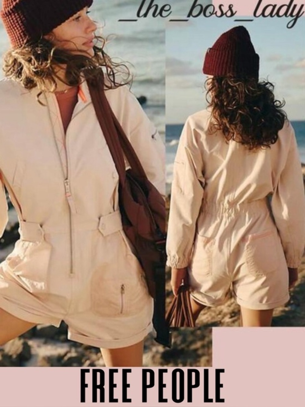 Free People one piece romper onesie jumpsuit shortsie Movement utility Small